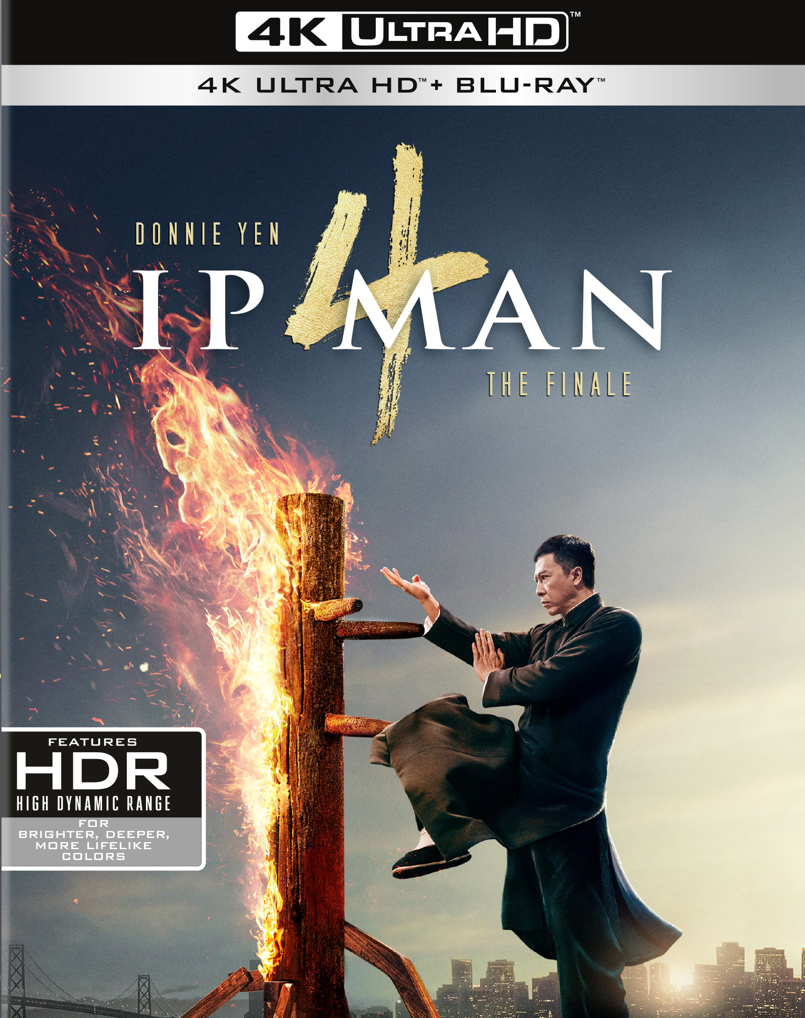その他 Man DVD RAYS Ip Man 4 Finale (Donnie Yen Scott Adkins) Four New 4K Ultra